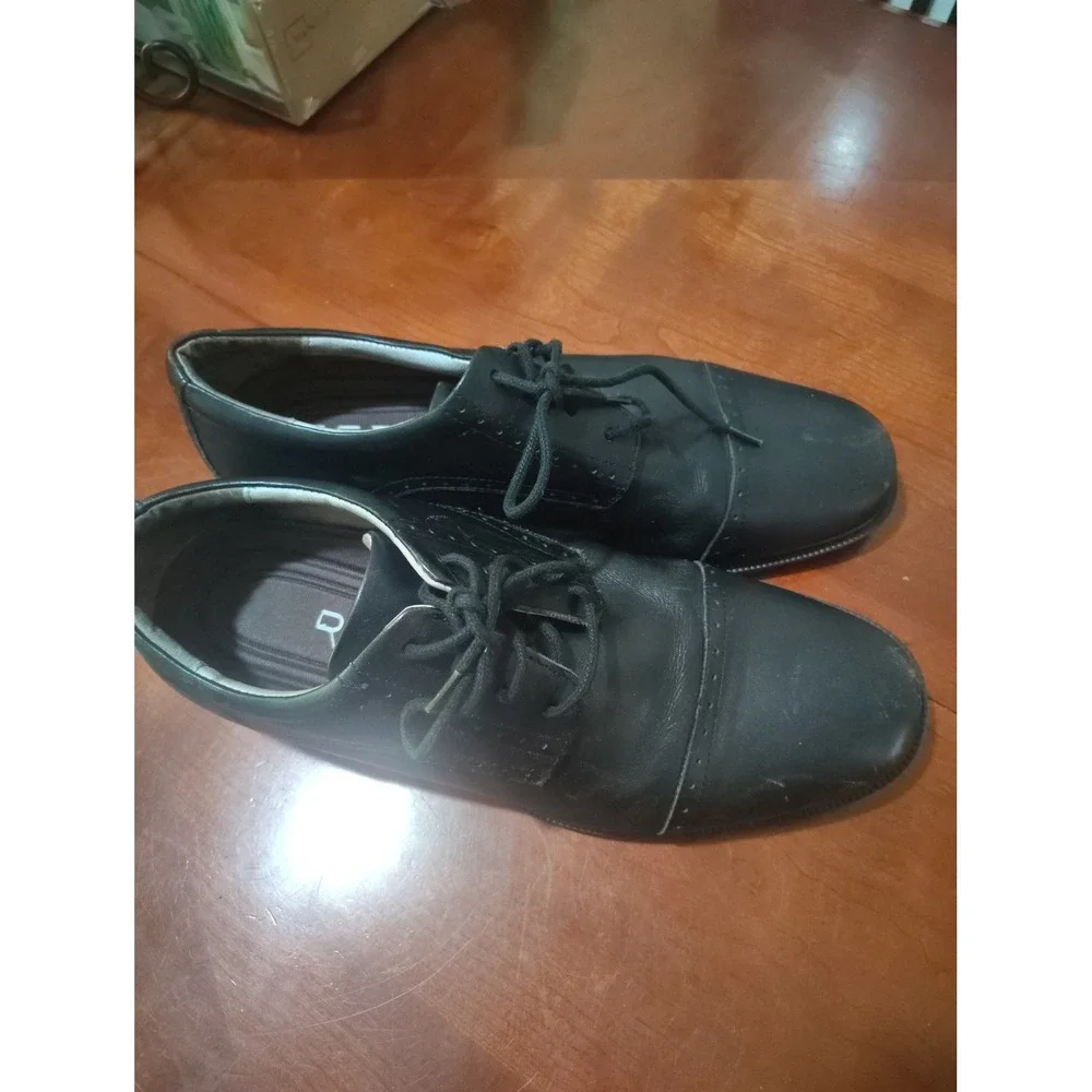 Cole Haan Zerogrand Mens Black Leather Cap Toe Oxford Dress‎ Shoes SRM1020 ,